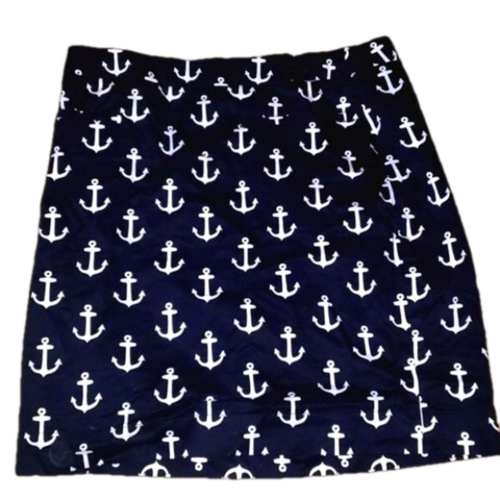 HATLEY ANCHOR PRINT SKIRT